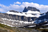 This gorgeous glaciated peak is just west of Cataract Pass and is unnamed.