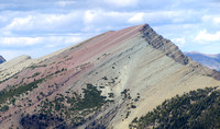 Festubert Mountain, with its greens and mauves, has to be one of the most unusually colored mountains I have ever seen.